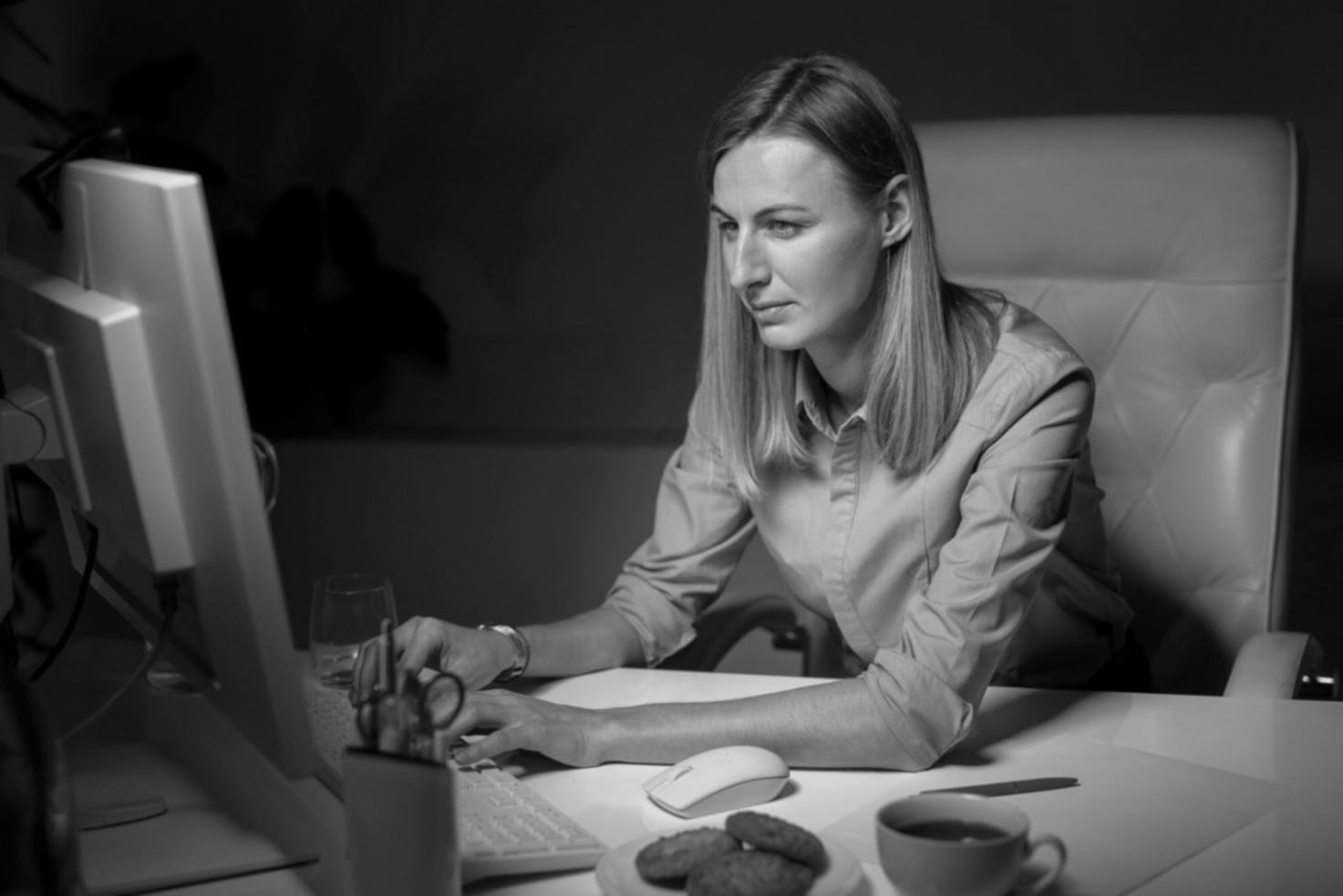 Instructor providing personalized feedback